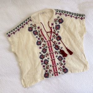 Natural Life Embroidered Shirt